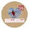 Beige Suede Mat Board for 15x15 Frames - Heart Opening for 11x11 Photos